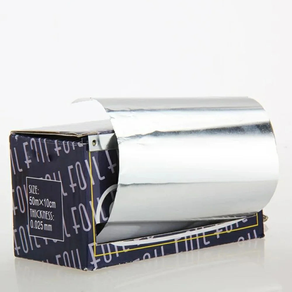 1Roll: Hair Dye Tin Foil Perm Modeling Tool Aluminum Foil Sheets