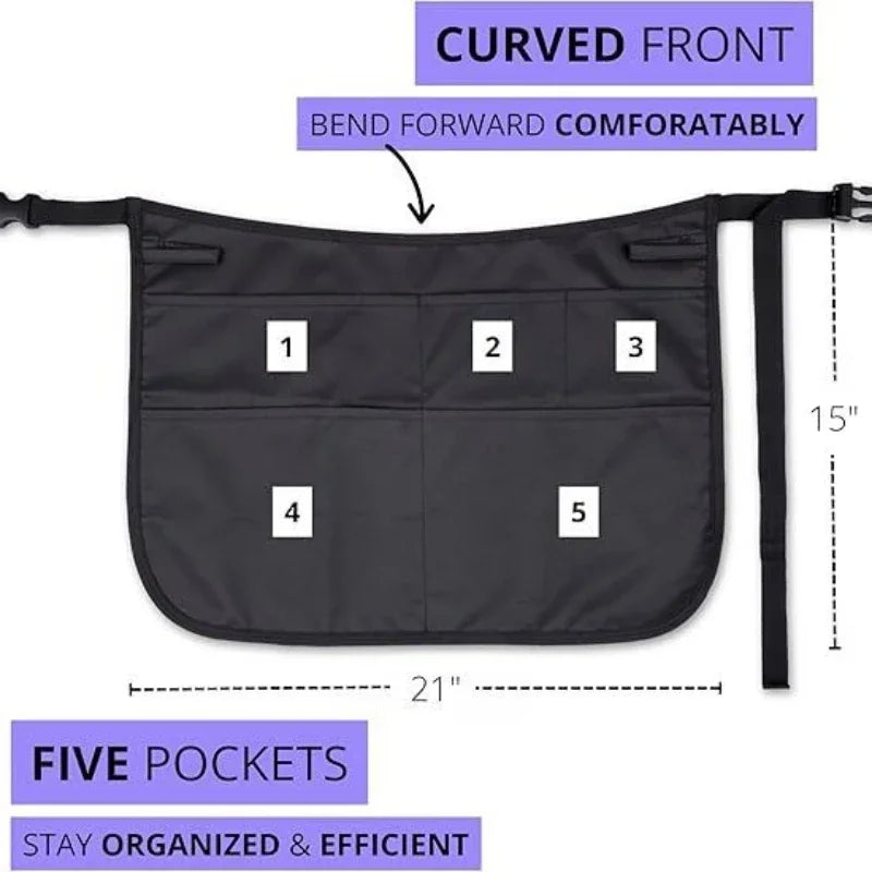 Beauty Salon Black Barista Apron Accessory