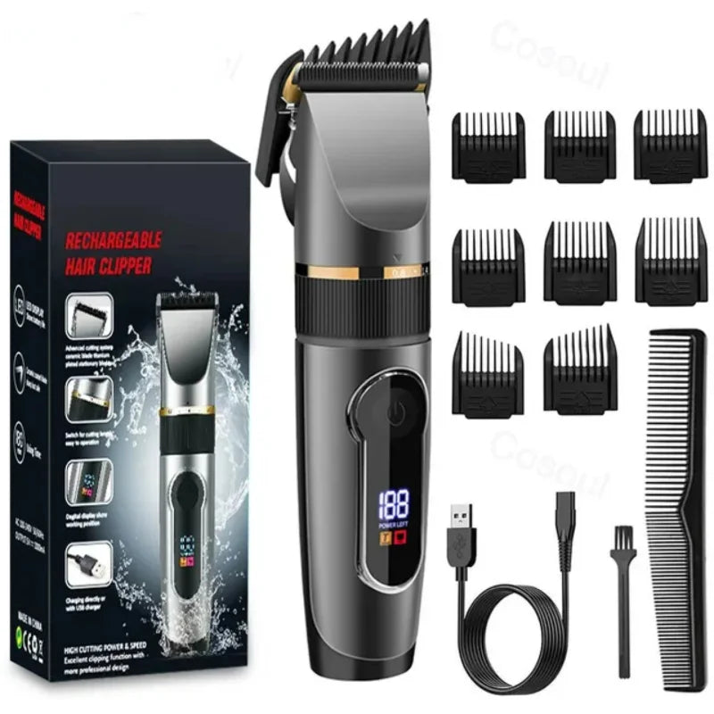 5600-6000RPM Rechargeable Versatile Grooming Hair Clipper
