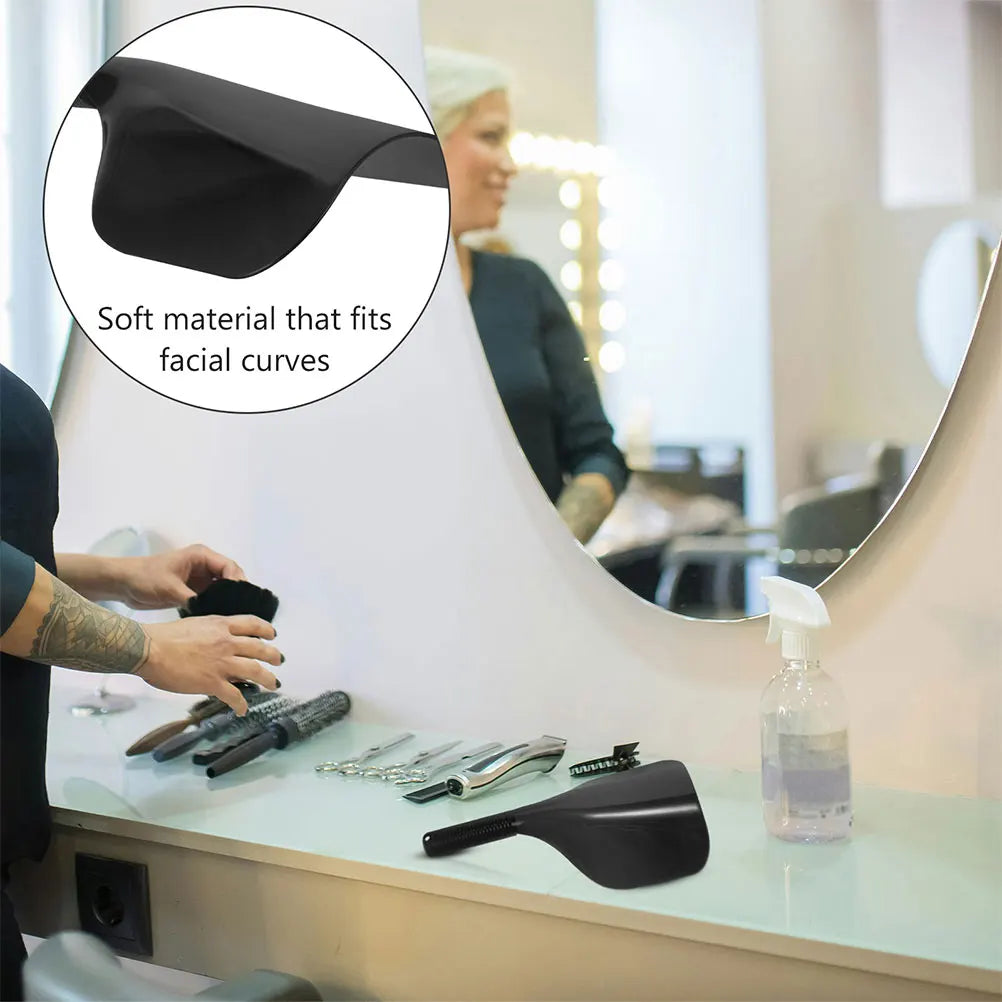 3PCS: Black Plastic Hair Mask Fade Guard Protector
