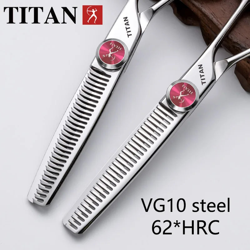 TITAN 6/6.5/7 inch VG10 Stainless Steel Hairdressing Scissors