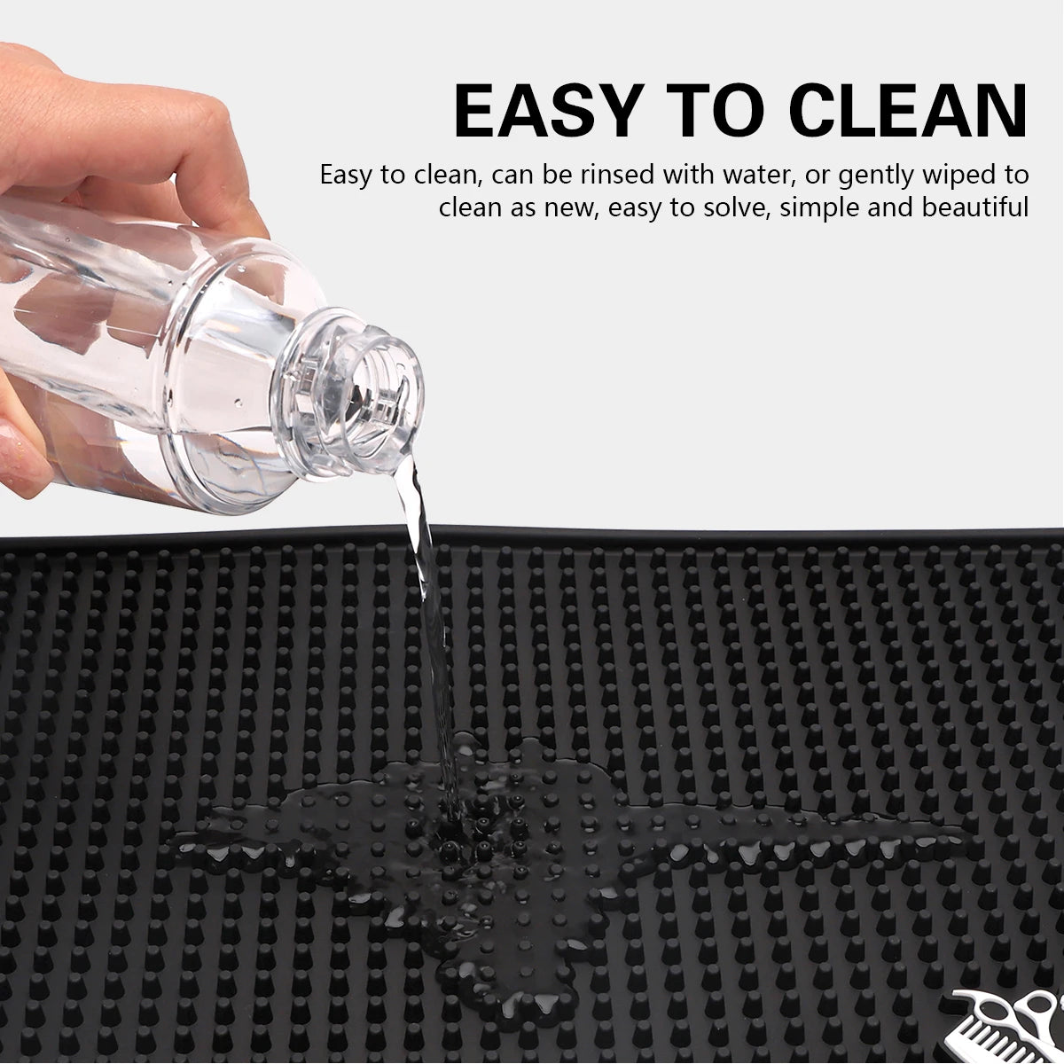 Barbershop Storage Pad Anti-Skid Silicone Mat