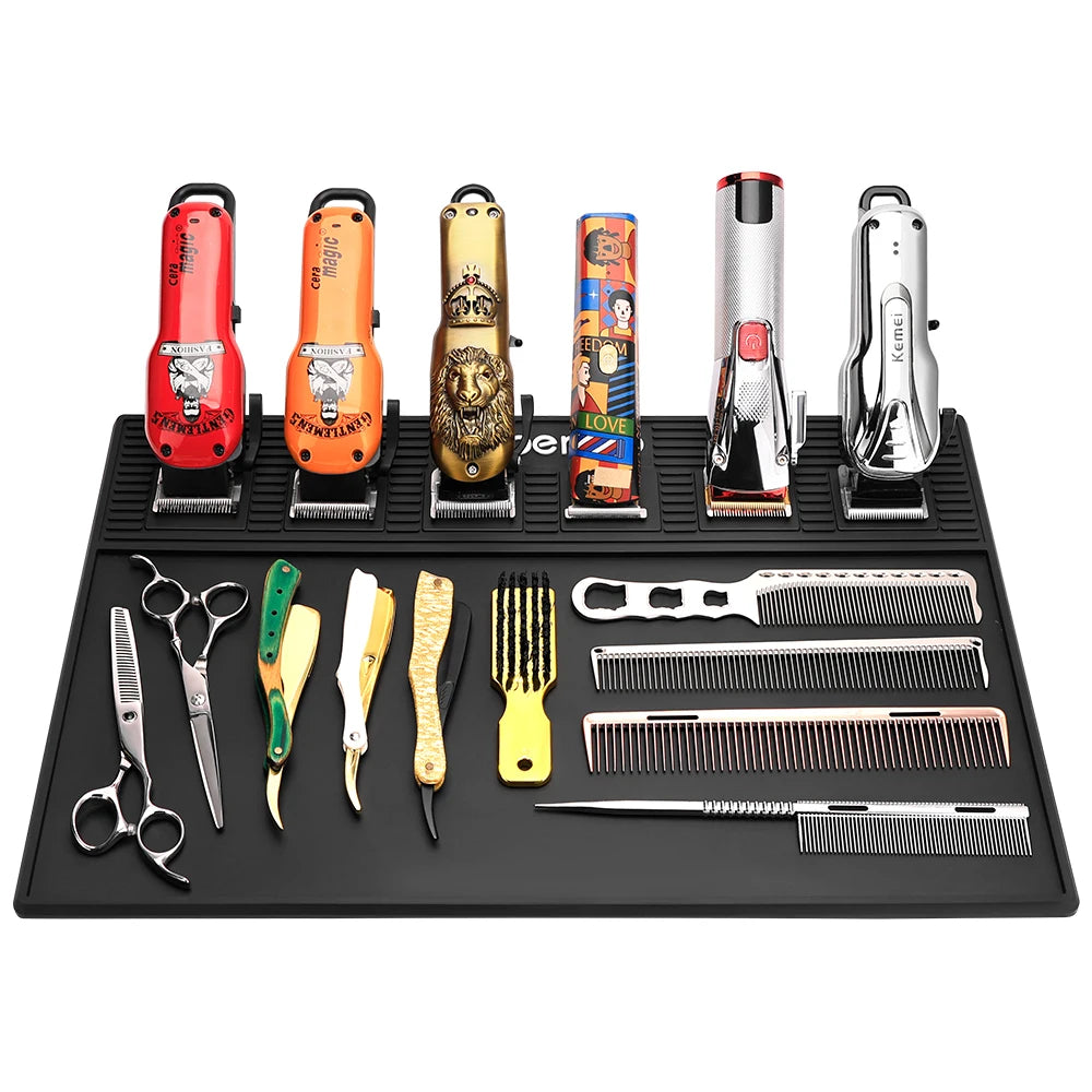 Barber desk Tools Storage Mat
