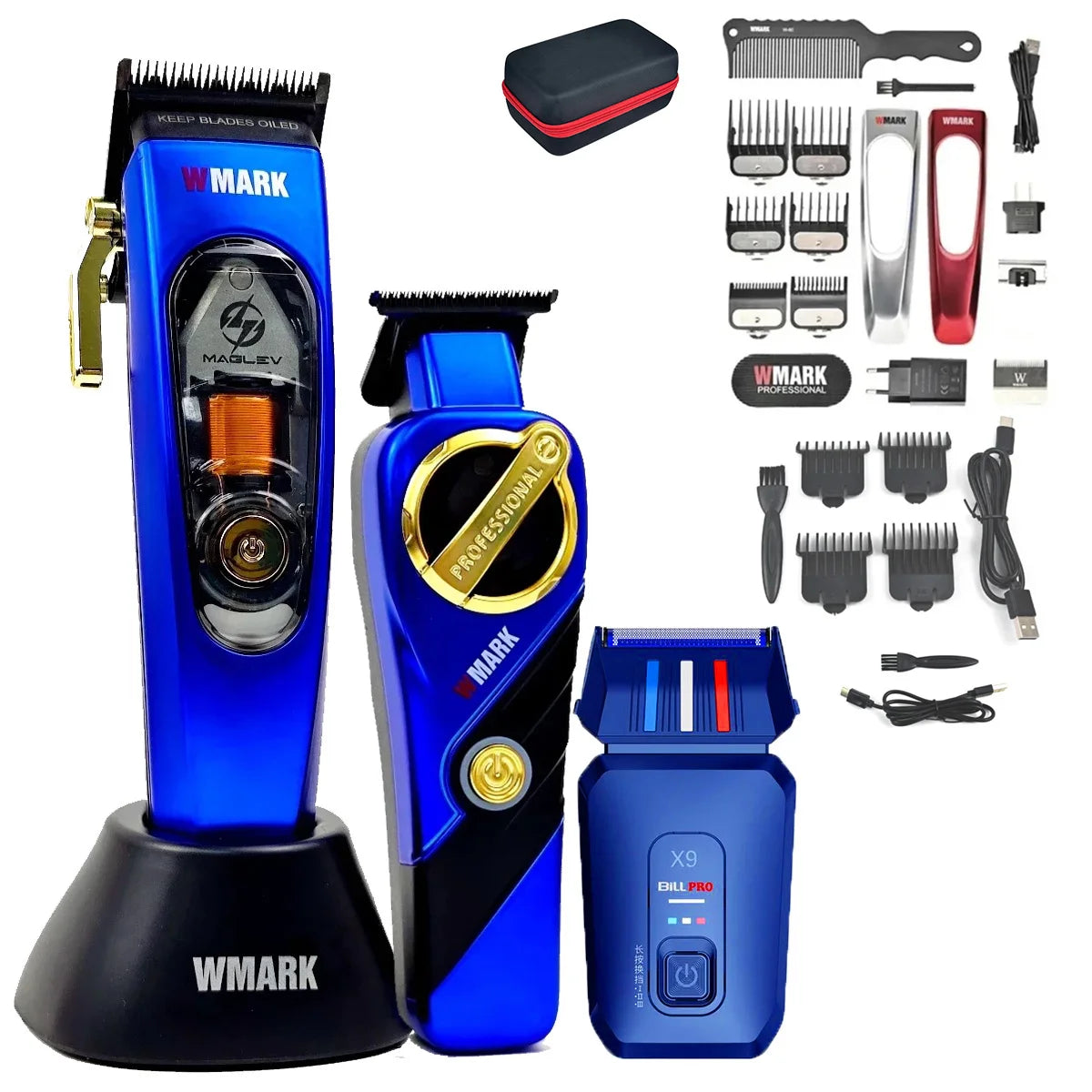 10000RPM WMARK NG-9004 BRDCLIP 101PRO Hair Clipper DLC Electric High Motor Blade Hair Trimmer