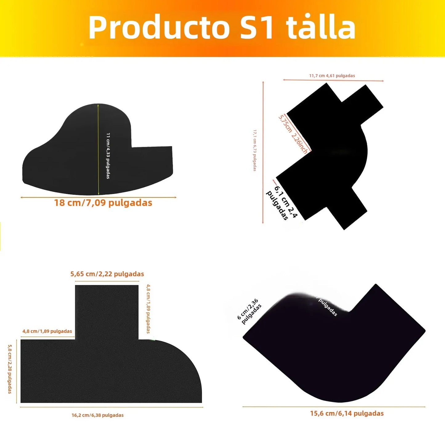 4PCS: Hairline ,Beard Shaping Enhancement Lineup Kit