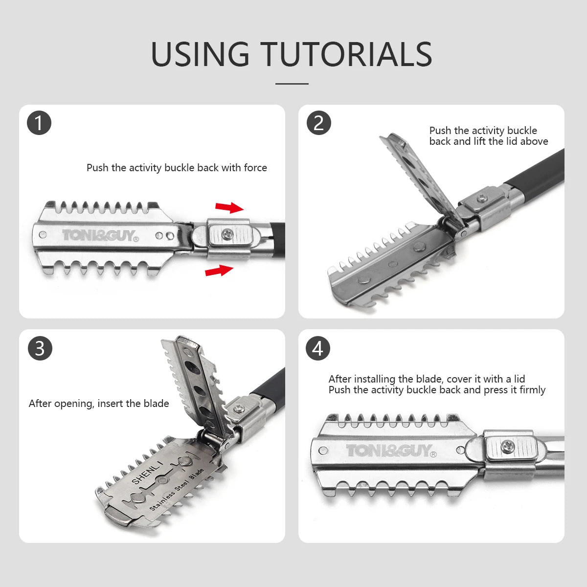 Salon Double-Edge Shaving Razor